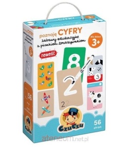 CzuCzu Poznaję cyfry. Zabawy edukacyjne z pisakiem