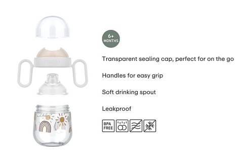MEPAL Kubek dziecięcy niekapek Mio Forest Friends 200ml