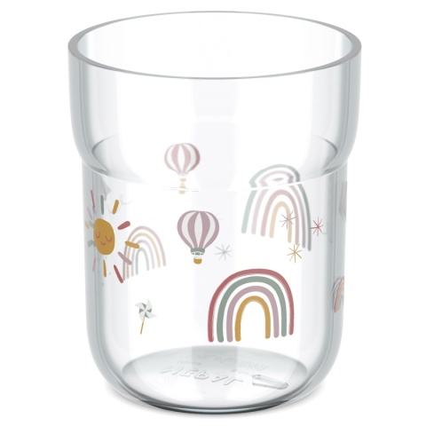 MEPAL Szklanka dziecięca 250ml Mio Sunshine & Rainbow