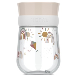 MEPAL Kubek dziecięcy treningowy do nauki picia Mio 300 ml Sunshine & Rainbow
