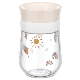 MEPAL Kubek dziecięcy treningowy do nauki picia Mio 300 ml Sunshine & Rainbow