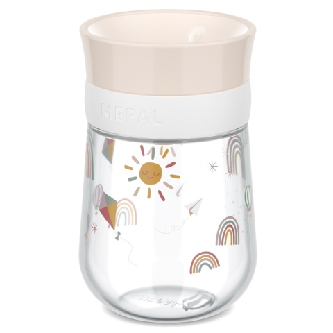 MEPAL Kubek dziecięcy treningowy do nauki picia Mio 300 ml Sunshine & Rainbow