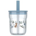 MEPAL Szklanka dziecięca ze słomką Mio 250ml Forest Friends