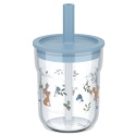 MEPAL Szklanka dziecięca ze słomką Mio 250ml Forest Friends