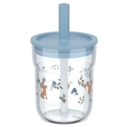 MEPAL Szklanka dziecięca ze słomką Mio 250ml Forest Friends