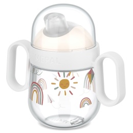 MEPAL Kubek dziecięcy niekapek Mio Sunshine & Rainbow 200ml