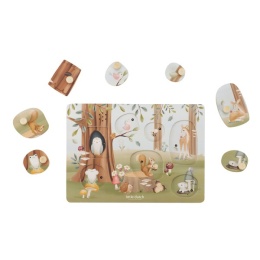 LITTLE DUTCH PUZZLE DŹWIĘKOWE FOREST FRIEND