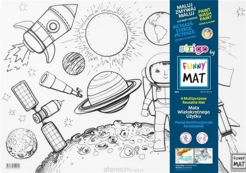 Mata transaprentna Space Funny Mat STRIGO