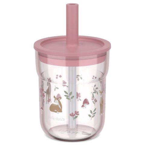 MEPAL Szklanka dziecięca ze słomką Mio 250ml Fairy Garden