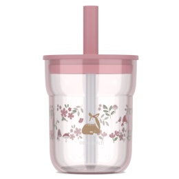 MEPAL Szklanka dziecięca ze słomką Mio 250ml Fairy Garden