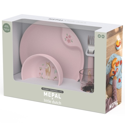 MEPAL Zestaw obiadowy dziecięcy 6-szt. Mio Fairy Garden