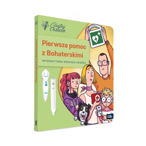 Albi Książka Pierwsza pomoc z Bohaterskimi 7+