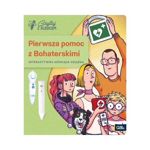 Albi Książka Pierwsza pomoc z Bohaterskimi 7+