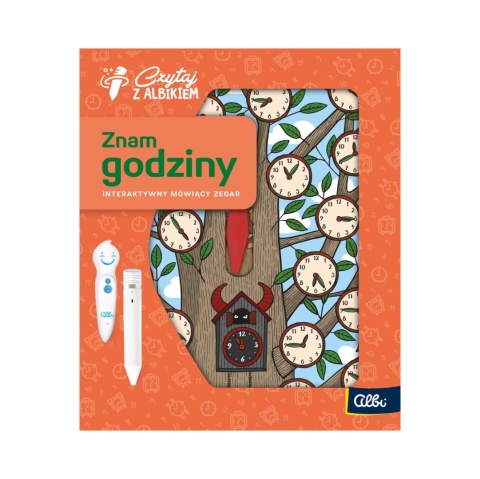 Albi Znam godziny. Interaktywny zegar 3+