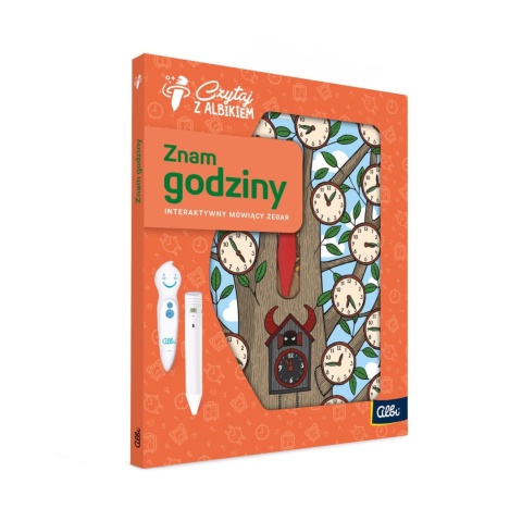 Albi Znam godziny. Interaktywny zegar 3+
