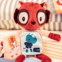 Lilliputiens Przytulanka z książeczką Lemur Elvis 6m+