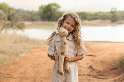 Little Dutch Przytulanka Żyrafa Safari Friends GRS