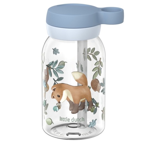 MEPAL Butelka ze słomką Campus 450 ml Forest Friends