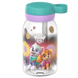 MEPAL Butelka ze słomką Campus 450 ml Paw Patrol Girls