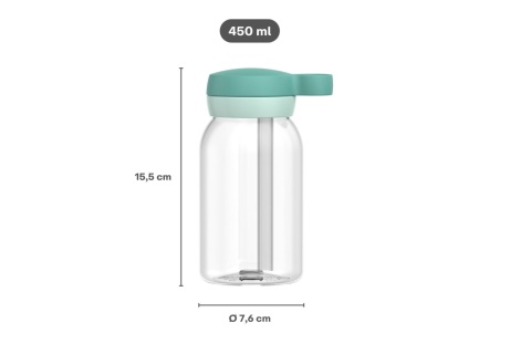 MEPAL Butelka ze słomką Campus 450 ml Frozen