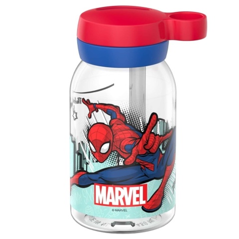 MEPAL Butelka ze słomką Campus 450 ml Spiderman