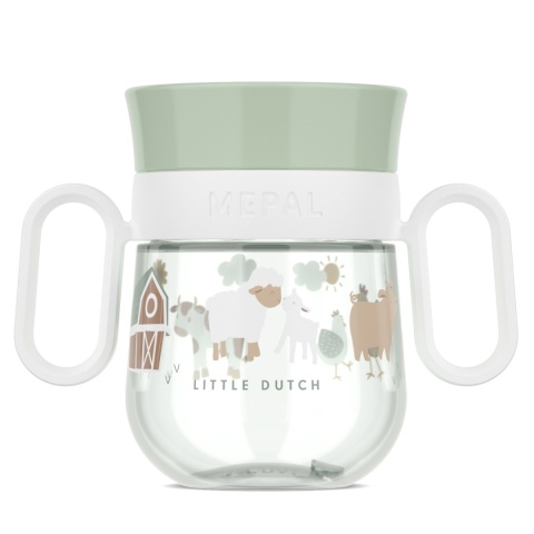 MEPAL Kubek dziecięcy treningowy do nauki picia Mio 200 ml Little Farm