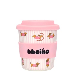 Bbcino Kubek Dziecięcy Dash In Pink 240ml