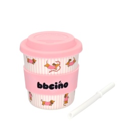 Bbcino Kubek Dziecięcy Dash In Pink 240ml
