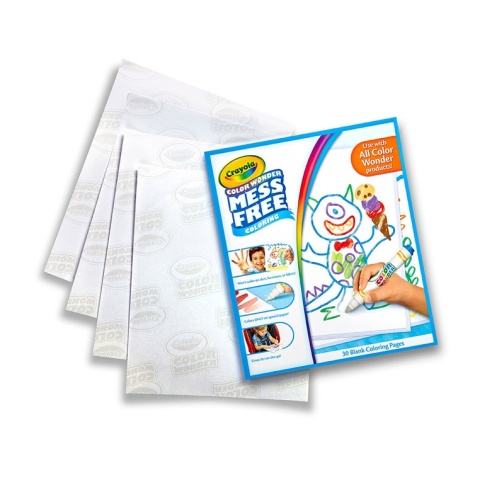 Crayola Papier do kolorowania magicznymi flamastrami Color Wonder Mess Free 3+