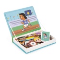 Janod Magnetyczna układanka Sport Magnetibook AKCJA DLA NIKOSIA