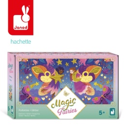 Janod Zestaw kreatywny Magiczny brokat Wróżki Magic Fairies 5+ AKCJA DLA NIKOSIA