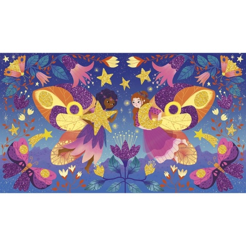 Janod Zestaw kreatywny Magiczny brokat Wróżki Magic Fairies 5+ AKCJA DLA NIKOSIA