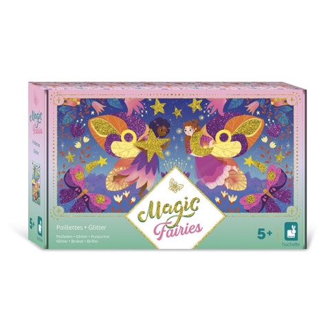 Janod Zestaw kreatywny Magiczny brokat Wróżki Magic Fairies 5+ AKCJA DLA NIKOSIA