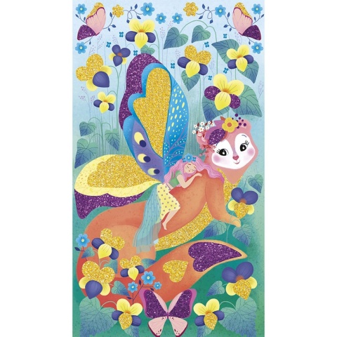 Janod Zestaw kreatywny Magiczny brokat Wróżki Magic Fairies 5+ AKCJA DLA NIKOSIA