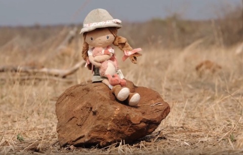Little Dutch Przytulanka laleczka Rosa Safari Friends GRS