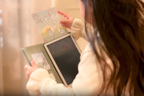Little Dutch Tablet do rysowania Safari Friends