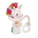 Produkt bez Lilliputiens Zawieszka do smoczka świecąca w ciemności Nocny mini przyjaciel Jednorożec Lena 0 m+