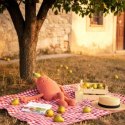 DOUDOU - MIAM! Britney Pear, 40 cm, różowa gruszka
