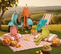DOUDOU - MIAM! Britney Pear, 60 cm, różowa gruszka