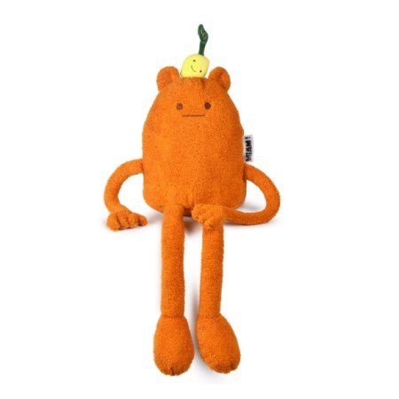 DOUDOU - MIAM! John Lemon, 40 cm, pomarańczowa cytryna