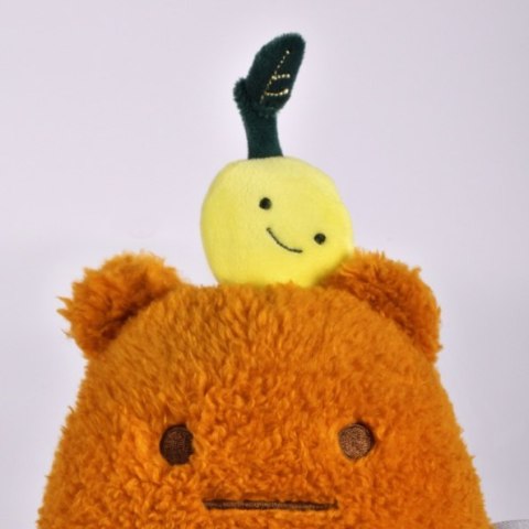 DOUDOU - MIAM! John Lemon, 40 cm, pomarańczowa cytryna