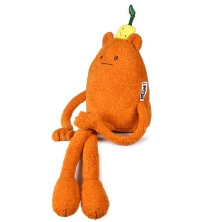 DOUDOU - MIAM! John Lemon, 60 cm, pomarańczowa cytryna