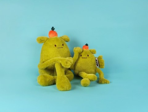 DOUDOU - MIAM! Laurent Jade, 40 cm, zielona pomarańcza