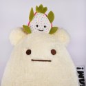 DOUDOU - MIAM! Smoczy Owoc No Name, 40 cm, biały
