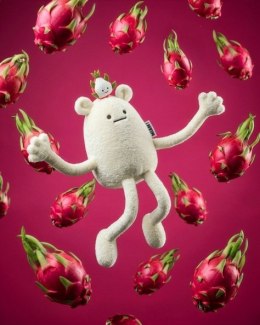 DOUDOU - MIAM! Smoczy Owoc No Name, 60 cm, biały