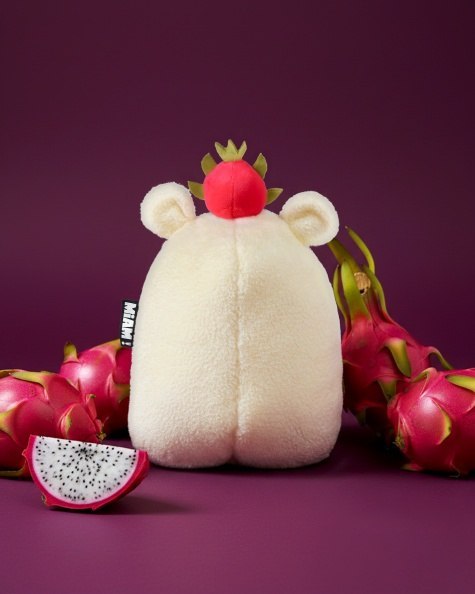 DOUDOU - MIAM! Smoczy Owoc No Name, 60 cm, biały