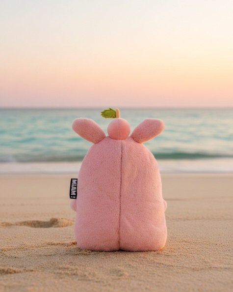 DOUDOU - MIAM! Taylor Peach, 60 cm, różowa brzoskwinia