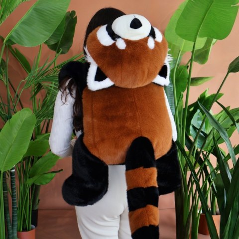 DOUDOU - obciążeniowa pluszowa panda ruda Podcoll Histoire d'Ours, 100 cm, pomarańczowy