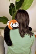 DOUDOU - obciążeniowa pluszowa panda ruda Podcoll Histoire d'Ours, 50 cm, pomarańczowy