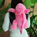 DOUDOU - obciążeniowy pluszowy aksolotl Podcoll Histoire d'Ours, 50 cm, różowy neonowy
